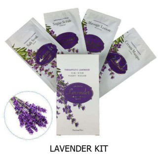 Codi Lavender Pedicure Set 4 Steps 1 Box OK1129